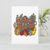 感謝祭 招待状 (スタンド正面)