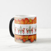 感謝祭，挨拶，秋 モーフィングマグカップ (正面左)