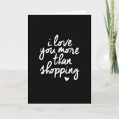 感謝祭「私はあなたをもっと愛するショッピング」 シーズンカード (正面)