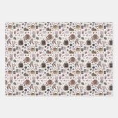 感謝祭&秋ラッピング紙3シーファンキート ラッピングペーパーシート (正面3)