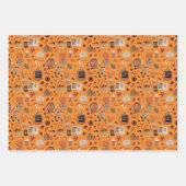 感謝祭&秋ラッピング紙3シーファンキート ラッピングペーパーシート (正面2)