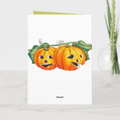 感謝祭、秋挨拶 シーズンカード (裏面)