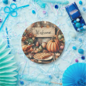 感謝祭/秋/秋/ヴィンテージ ペーパープレート (パーティー)