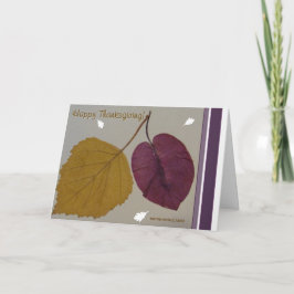 感謝祭 – 紅葉 シーズンカード
