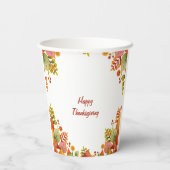 感謝祭 紙コップ (裏面)