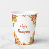 感謝祭 紙コップ (正面)