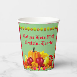 感謝祭 紙コップ