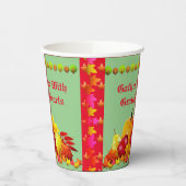 感謝祭 紙コップ (左)