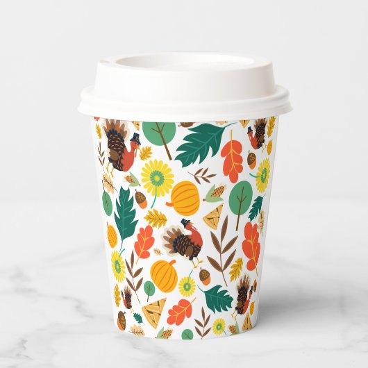 感謝祭 紙コップ (裏面)