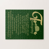 感謝祭-賛美歌100 ジグソーパズル (横)