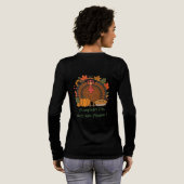 感謝祭, 面白い七面鳥のシェフ, ゴブル, モダン トライブレンドＴシャツ (背面全体)