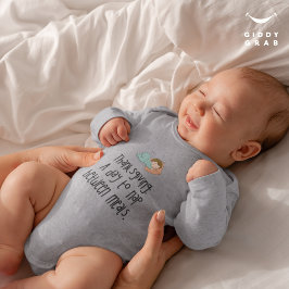 感謝祭：食事の間の昼寝の1日おもしろい引用文 ベビーボディスーツ