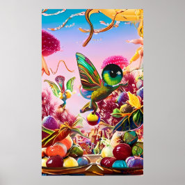 感謝祭 – Ken Gage Surreal Art ポスター