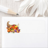 感謝祭Cornucopiaラベル ラベル (インサイチュ)