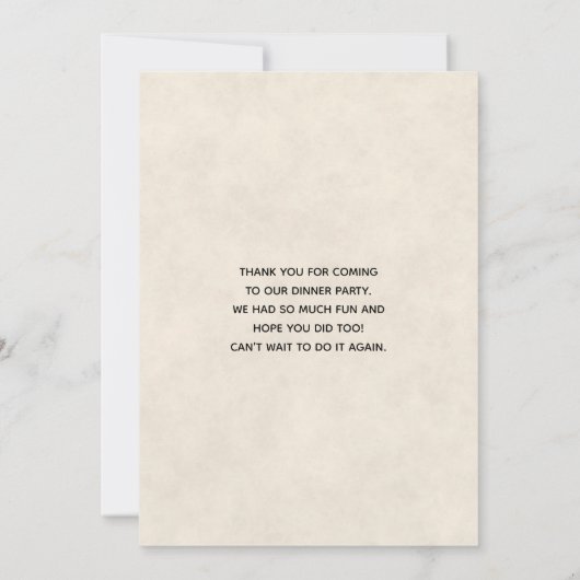 感謝祭Cornucopia豊作 サンキューカード (裏面)