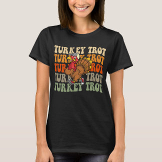 感謝祭Groovy Turkey Trot 2023トロットレース Tシャツ