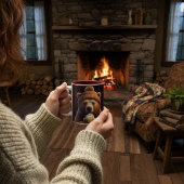 感謝秋のカボチャのスパイスベア ツートーンマグカップ