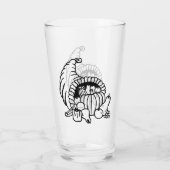 感謝秋の収穫 タンブラーグラス (裏面)