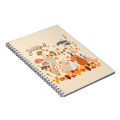 感謝秋バニー ノートブック (右側)