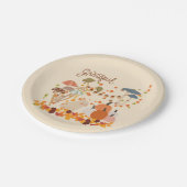 感謝秋バニー ペーパープレート (アングル)