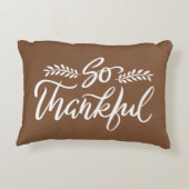 感謝筆の書道アクセント枕 アクセントクッション (裏面)