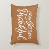 感謝筆の書道アクセント枕 アクセントクッション (正面(垂直))