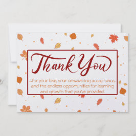 感謝紅葉サンキューカード シーズンカード