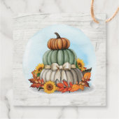 感謝素朴のヒマワリ書を フェイバータグ (裏面)