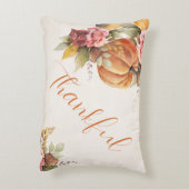 感謝素朴カボチャフローラ感謝祭 アクセントクッション (裏面(縦))