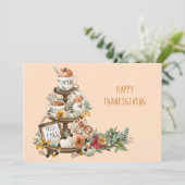 感謝素朴カード (スタンド正面)