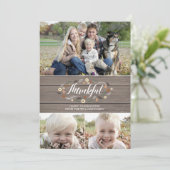 感謝素朴写真カード シーズンカード (スタンド正面)