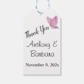 感謝結婚の ギフトタグ (正面)