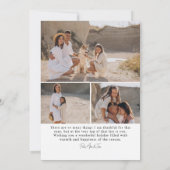 感謝色紅葉感謝記念写真 シーズンカード (裏面)