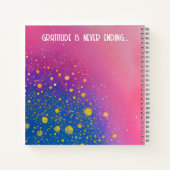 感謝芸術的引用文雑誌 ノートブック (裏面)