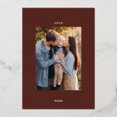 感謝茶2写真感謝祭 箔シーズンカード (裏面)