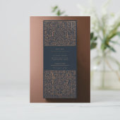 感謝表現の意エレガント味：フラットサンキューカード サンキューカード (スタンド正面)