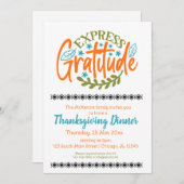 感謝表現心 招待状 (正面/裏面)