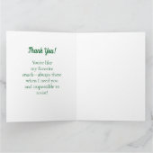 感謝表現:魅力的サンキューカード カード (内部)