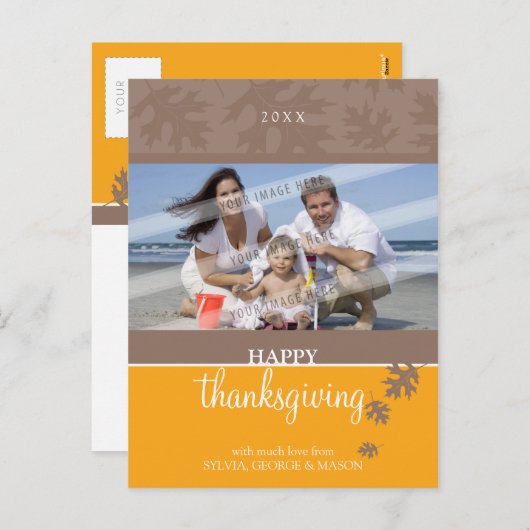 感謝記念写真はがき：:離れ落下1P シーズンポストカード (正面/裏面)