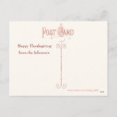 感謝記念写真挨拶はがき シーズンポストカード (裏面)