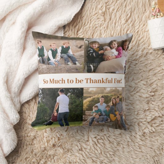 感謝記念写真 クッション (ブランケット)