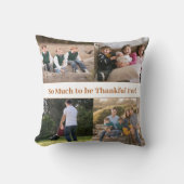 感謝記念写真 クッション (正面)