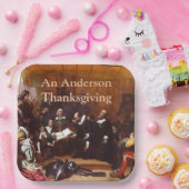 感謝記念写真 ペーパープレート (パーティー)