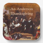 感謝記念写真 ペーパープレート (正面)