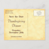 感謝詩はがきを保存する 案内ポストカード (裏面)