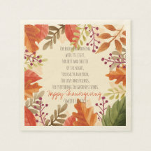 感謝詩。感謝祭おめでとう。カスタム.