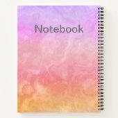 感謝誌：感謝スパイラル手帳 ノートブック (裏面)