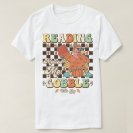 感謝読の気持ちを込めてゴブルすクールる Tシャツ