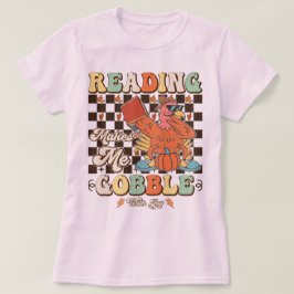 感謝読の気持ちを込めてゴブルすクールる Tシャツ