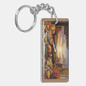 感謝豊かなアクリルキーチェーン キーホルダー (正面左)